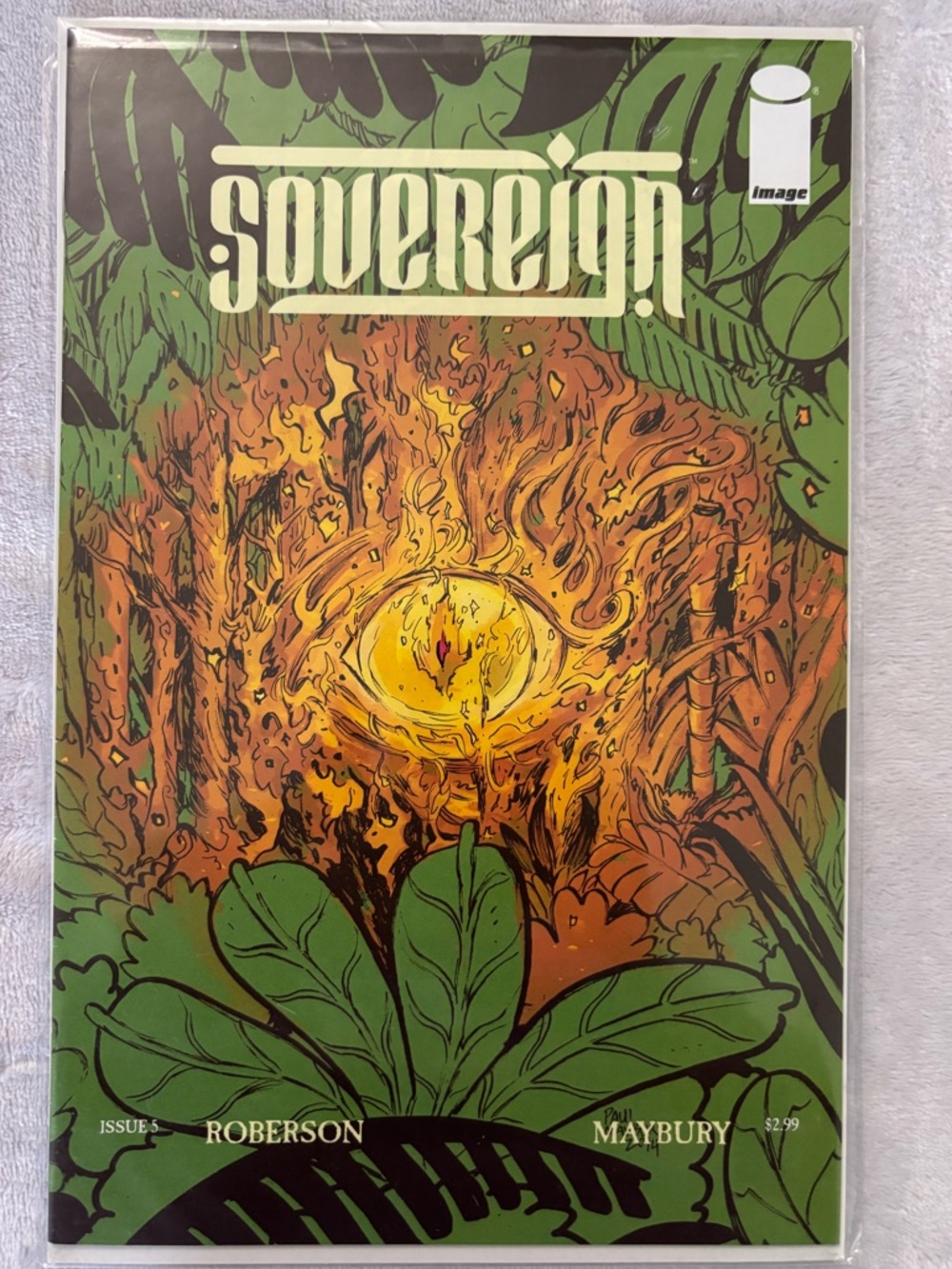 Sovereign #5 Image Comics 2014 Fantasy Horror Excellent Condition